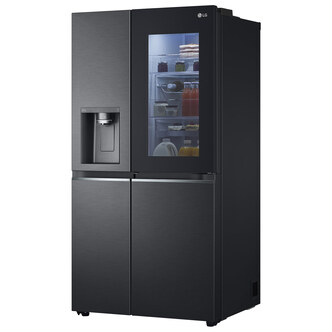 LG GSXV91MCAE American InstaView Fridge Freezer Black NP I W E