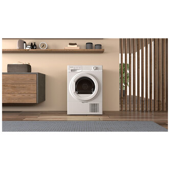 Hotpoint H2D81WUK 8kg Condenser Dryer in White B Rated Reverse