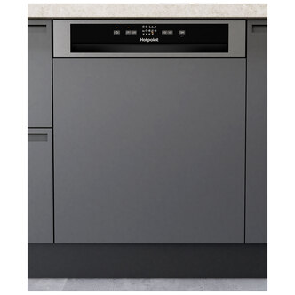 Hotpoint H3BL626XUK 60cm Semi-Integrated Dishwasher 14 Place E Rated