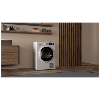 Hotpoint H3D81WBUK 8kg Condenser Dryer in White B Rated Sensor