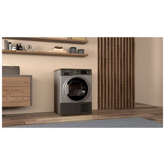 Hotpoint H3D91GSUK 9kg Condenser Dryer in Graphite B Rated Sensor