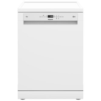 Hotpoint H7FHP33 60cm Dishwasher in White 15 Place Setting D Rated