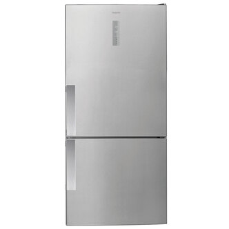 Hotpoint H84BE72X 84cm American Fridge Freezer in Inox 1.86m E Rated
