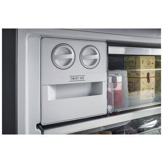 Hotpoint H84BE72XO3UK 84cm American Fridge Freezer in Inox 1 86m E Rat