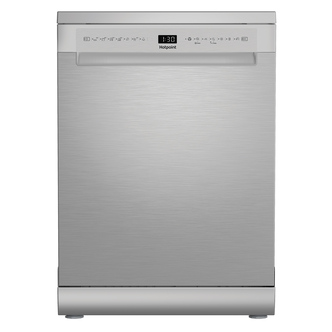 Hotpoint H8FHS61XUK 60cm Dishwasher in Stainless Steel 15 Place Setting A R