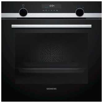 Siemens HB578A0S6B iQ500 Built-In Electric Single Oven in Black 71L
