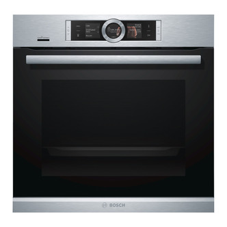 Bosch HBG656RS6B Serie-8 H/C Single Multifunction Oven in Brushed Steel