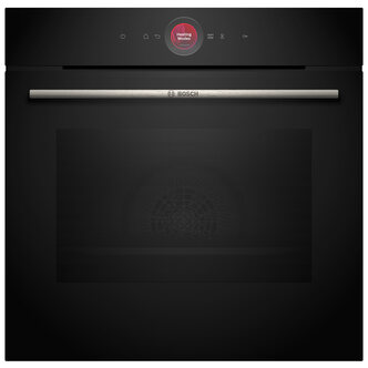 Bosch HBG7741B1B Series 8 Built-In Electric Single Oven in Black 71L