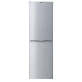 Hotpoint HBNF5517S Frost Free Fridge Freezer in Silver 1.75m 55cmW A+
