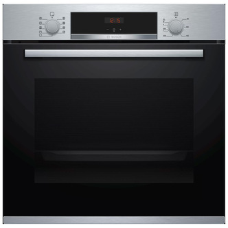 Bosch HBS534BS0B Series 4 Built-In Electric Single Oven in Br/Steel 71L