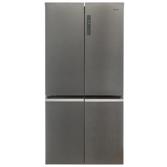 Haier HCR59F19ENMM American 4 Door Fridge Freezer Inox PL I&W E Rated