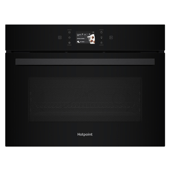 Hotpoint HCW9OWPHTSB Built-In Combination Microwave Oven in Black 53L 950W w