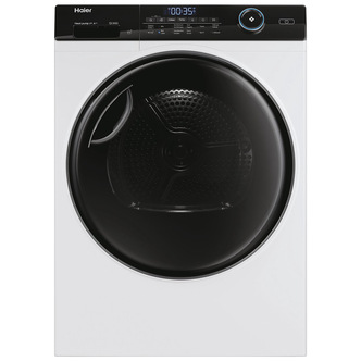 Haier HD90-A3959 9kg Heat Pump Condenser Dryer in White A+++ Rated