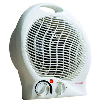 Daewoo HEA1138GE 2.0kW Upright Fan Heater with Thermostat