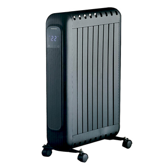 Daewoo HEA1980GE 2000W Oil Free Eco Radiator with LED Display Timer & Re