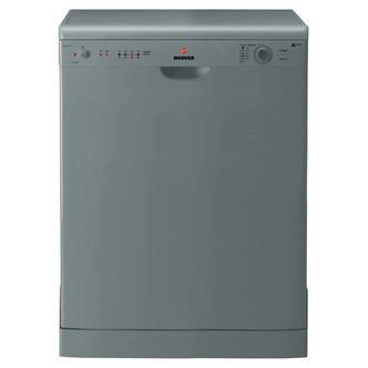 Hoover HED122S-80 60cm Dishwasher in Silver 12 Place Settings A+AA Rated