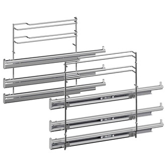 Bosch HEZ638300 Triple Level Telescopic Shelf Rails For Series 8 6 4