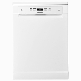 Hotpoint HFC3C32FWUK 60cm Dishwasher in White 14 Place Setting D Rated
