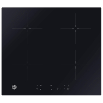 Hoover HI642CTTWIFI 60cm 4 Zone Induction Hob in Black Glass