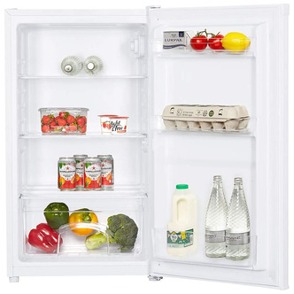 Haden HL92W 48cm Undercounter Fridge in White F Rated 91L