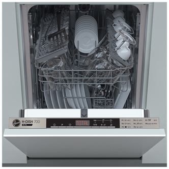 Hoover HMIH2T1047 45cm Fully Integrated Slimline Dishwasher 10 Place E