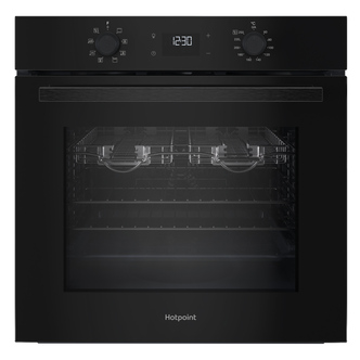 Hotpoint HO455HZBUK Built-In Electric Single Oven in Black 71L
