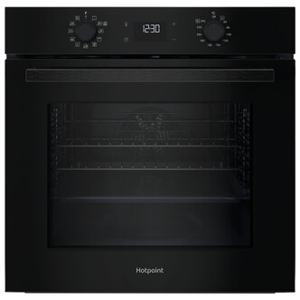 Hotpoint HO458HB Built-In Electric Single Oven in Black 71L