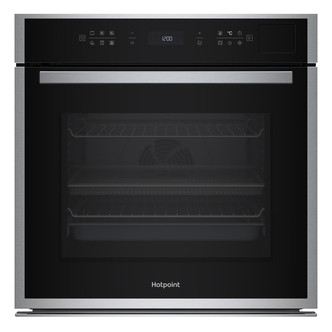 Hotpoint HOI6A8PT1SX Built-In Electric Pyrolytic Oven in Stainless Steel 73L