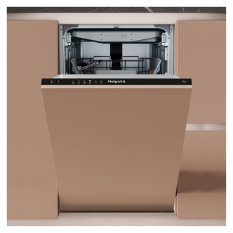 Hotpoint HP4ID11CS80 45cm Fully Integrated Slimline Dishwasher 11 Place D Ra