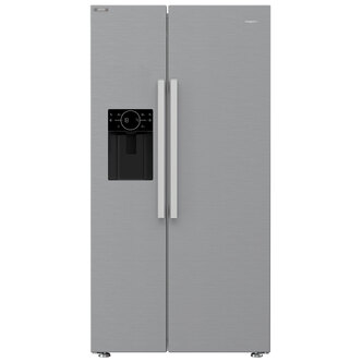 Hotpoint HPG26573WXP American Fridge Freezer in Silver with Water Non Plumbe