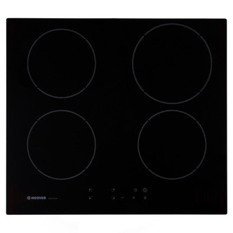 Hoover HPI604BC 60cm 4 Zone Induction Hob in Black Glass