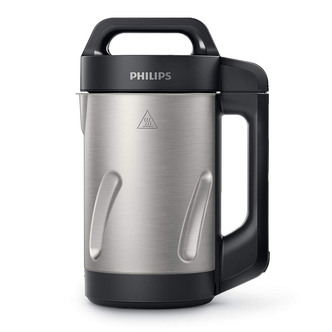 Philips HR2203-80 Viva Collection Soup Maker - Silver and Black
