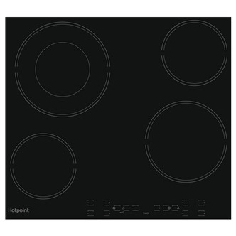Hotpoint HR605BH 60cm Frameless Ceramic Hob with Touch Control