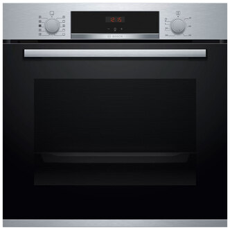 Bosch HRS534BS0B Series 4 Built-In Electric Oven in St/St 71L AddSteam