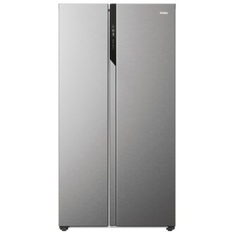 Haier HSR5918DNMP American Fridge Freezer White D Rated