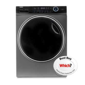 Haier HWD80B14979S Washer Dryer in Silver 1400rpm 8kg/5kg D Rated