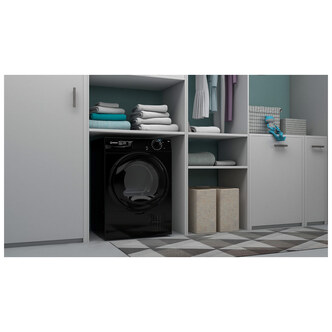 Indesit I2D81BUK 8kg Condenser Dryer in Black B Rated