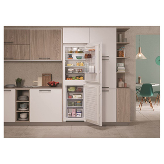 Indesit IBC185050F1 Integrated Frost Free Fridge Freezer 50 50 1 77m F