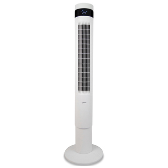 Igenix IGFD6143W 43 Inch Digital Tower Fan - White Timer Remote Cont.