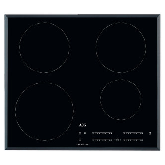 AEG IKB64401FB 60cm Built In Induction Hob in Black Glass Hob2Hood