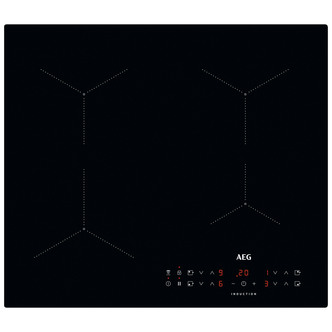AEG ILB64334CB 3000 Series 60cm 4 Zone Induction Hob in Black