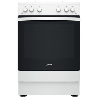 Indesit IS67G1PMW 60cm Single Oven Gas Cooker in White 71 Litre