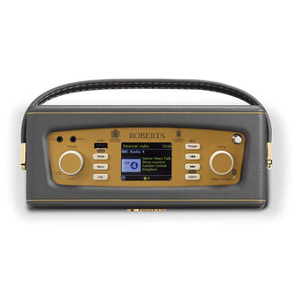Roberts ISTREAMLCG Revival Smart DAB FM Radio with Alexa in Charcoal G