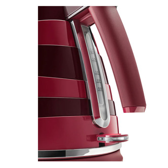 Delonghi KBAC3001R AVVOLTA Cordless Jug Kettle in Red 1 7L 3 0kW