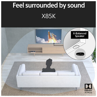 Sony KD55X85KU 55 4K HDR UHD Smart LED TV Dolby Vision Dolby Atmos