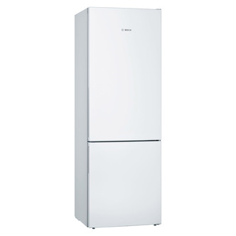 Bosch KGE49VW4AG Serie-4 LoFrost Fridge Freezer in White 2.01m 70cm A+++