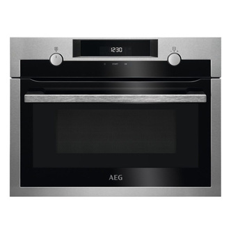 AEG KME525800M 60cm Built-In Microwave Oven with Grill in St/Steel