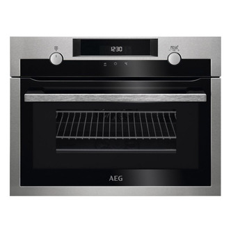 AEG KME565000M 60cm Built-In Combination Microwave Oven in St/Steel