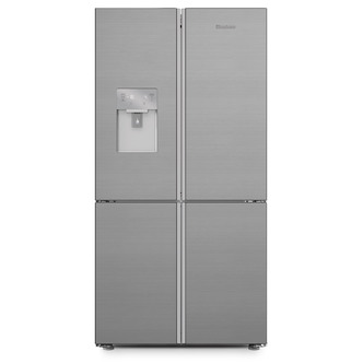 Blomberg KQD1327PX American Style Fridge Freezer in Brushed Steel A+