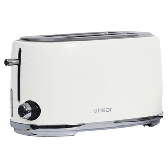 Linsar KY832WHITE 4 Slice Toaster in White